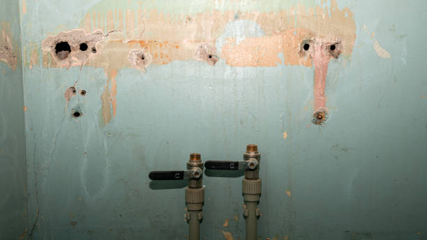 Water damage restoration process in Drexel, NC